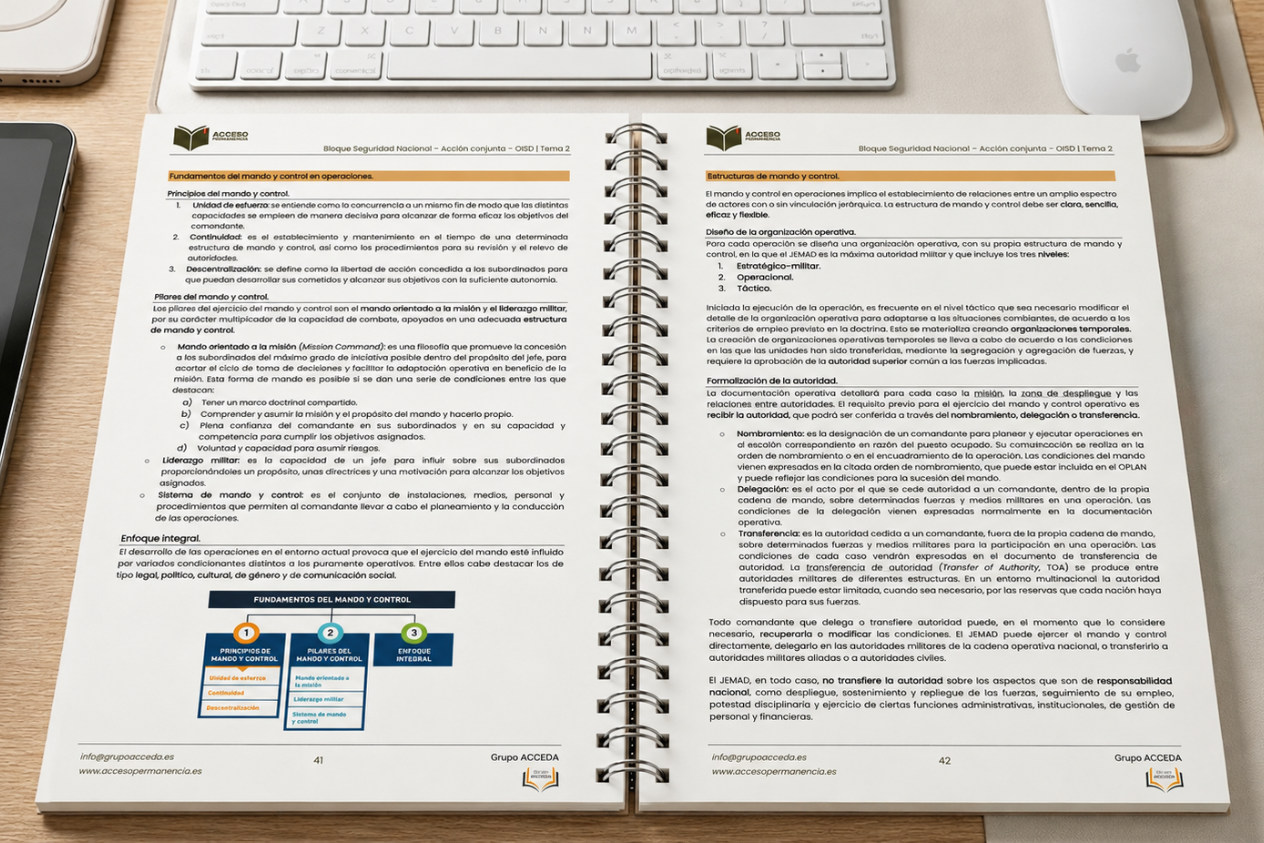 PACK | Temario Acceso Permanencia + Libro Tipo Test - Imagen 2